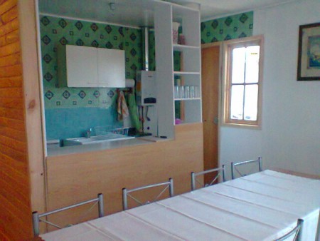 Cocina americana completamente equipada